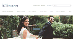 Desktop Screenshot of longislandbrideandgroom.com