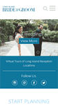 Mobile Screenshot of longislandbrideandgroom.com